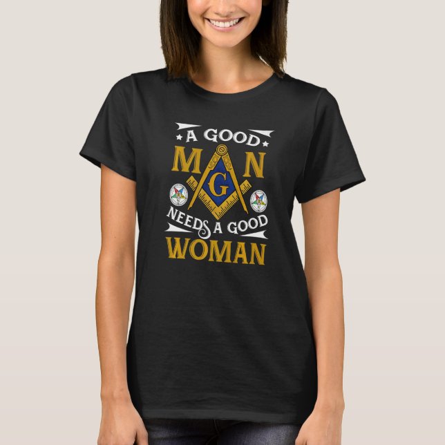 Fraternal & Masonic   Freemasonry Apparel Clothing T-Shirt (Front)