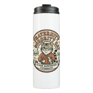 Fraternity Sorority Cat Fraternity Sorority Cat Vi Thermal Tumbler