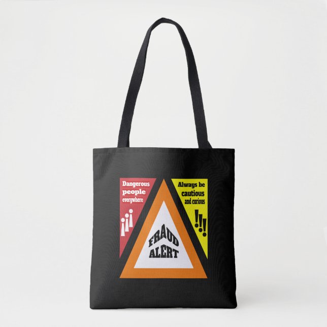 Fraud Alert Tote Bag (Front)