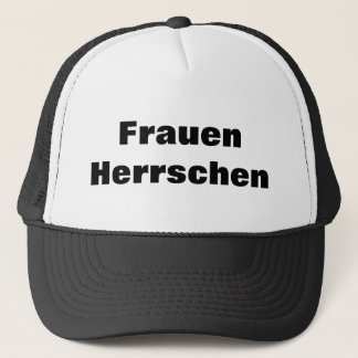 Frauen Herrschen Trucker Hat