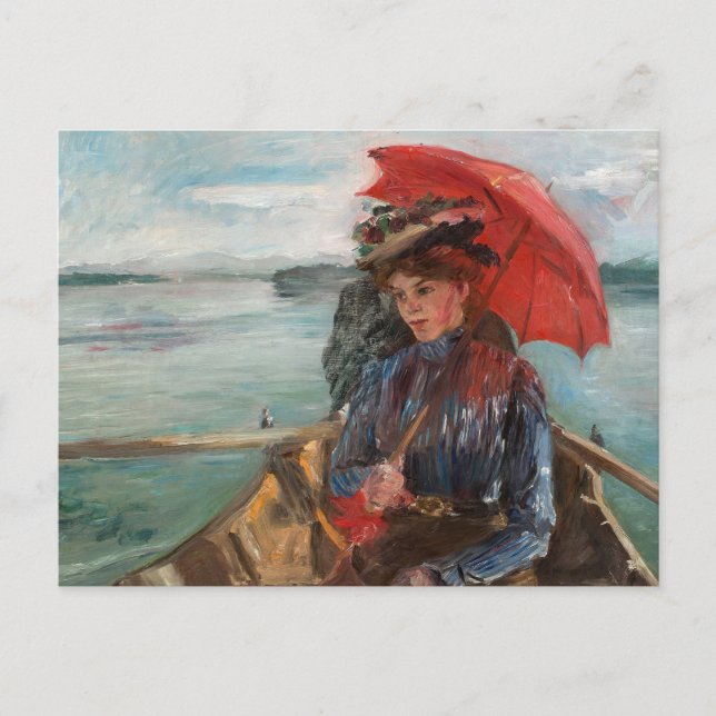 Fräulein Heck | Lovis Corinth Postcard (Front)