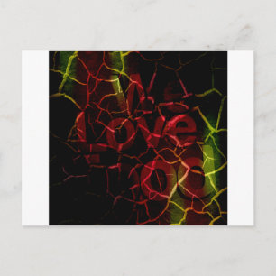 Frayed Edges, Strong Heart: Unbreakable Love  Postcard