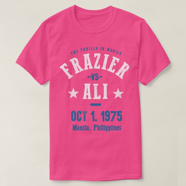 Frazier vs Ali Thriller in Manila T-Shirt (Design Front)