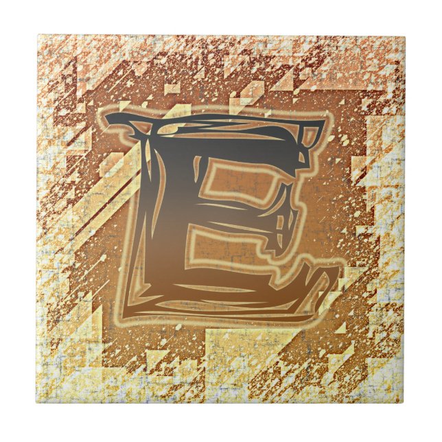 FRAZZLE MONOGRAM E TILE (Front)