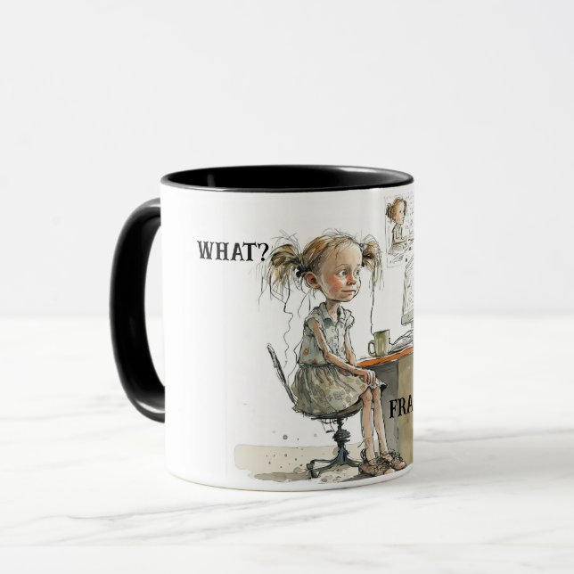 FRAZZLED MUG (Front Left)