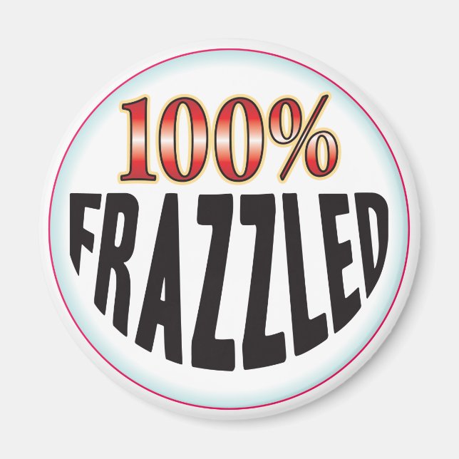 Frazzled Tag Magnet (Front)