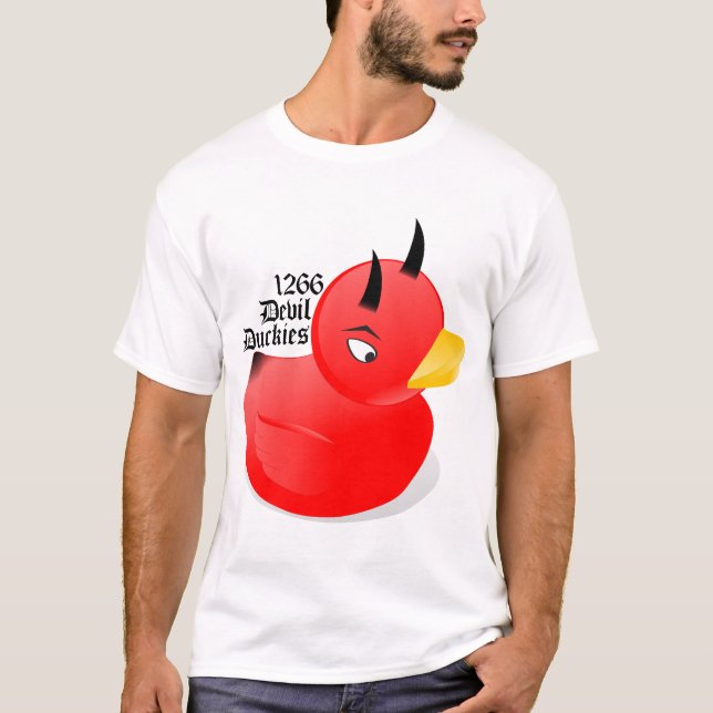 FRC 1266 Devil Duckies Shirt [Red] (Front)