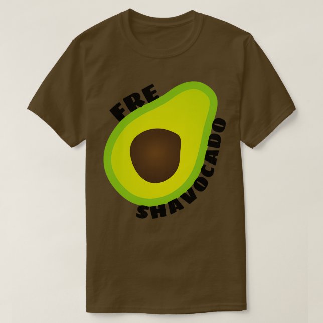 Fre Shavocado T-Shirt (Design Front)