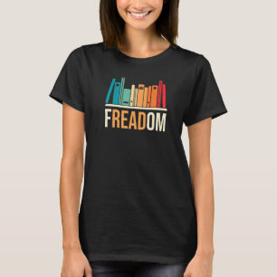Freadom Anti Ban Books Freedom To Read Book  Readi T-Shirt