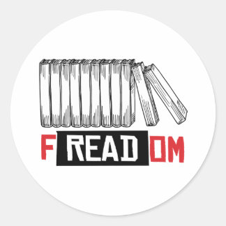 FREADOM CLASSIC ROUND STICKER