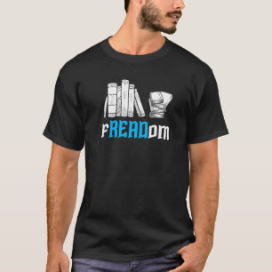 Freadom Vintage Retro I Read Banned Books   T-Shirt