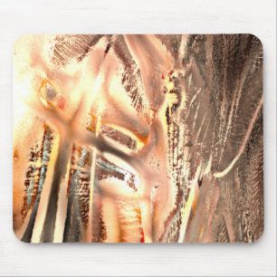 Freak coral texture and very rough digital cutout mouse pad