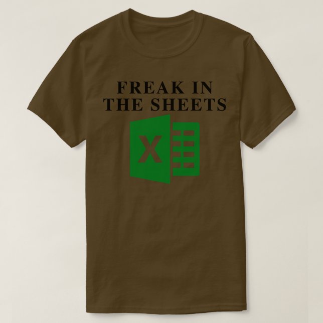 Freak In The Sheets 39 T-Shirt (Design Front)