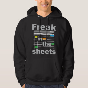 Freak In The Sheets - Funny Accountant Analyst Sec Hoodie