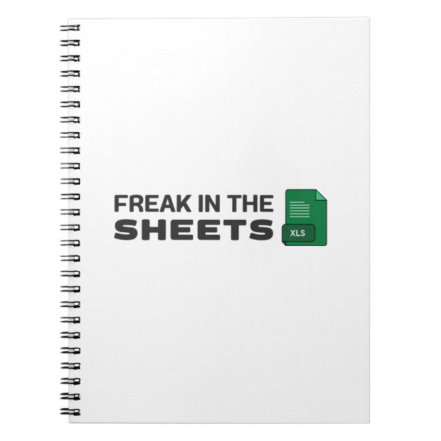 Freak in the sheets notebook (Front)
