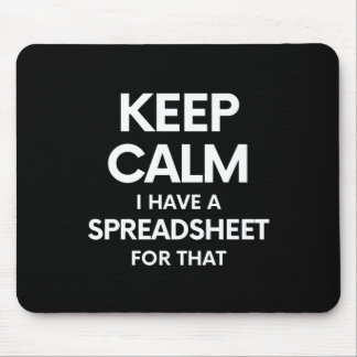 Freak in the Sheets - Spreadsheets Microsoft Excel Mouse Pad