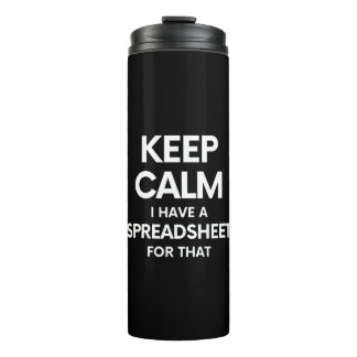 Freak in the Sheets - Spreadsheets Microsoft Excel Thermal Tumbler