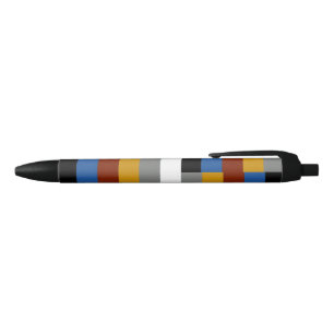 Freak Pride Flag Black Ink Pen