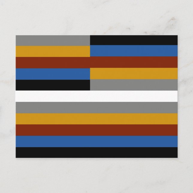 Freak Pride Flag Postcard (Front)