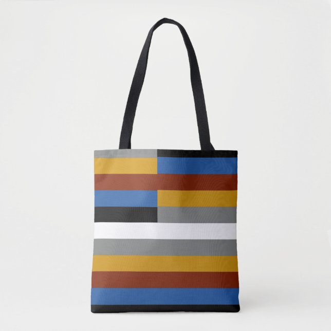 Freak Pride Flag Tote Bag (Front)