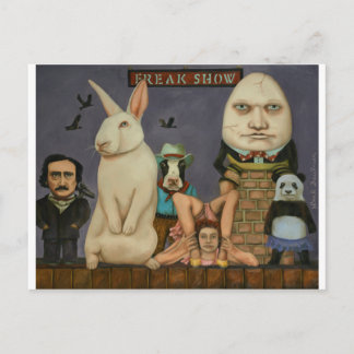 Freak Show Postcard