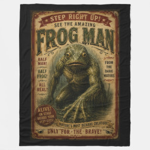 Freak Sideshow Paranormal Fleece Blanket