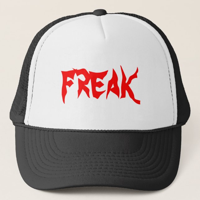 freak trucker hat (Front)