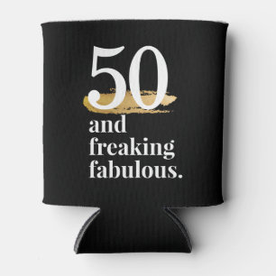 Freaking Fabulous Birthday Custom Age Coozie