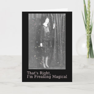 Freaking Magical Halloween Card