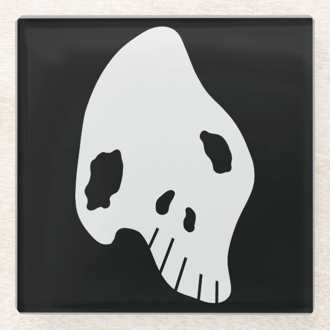 Freakskull Glass Coaster (Front)
