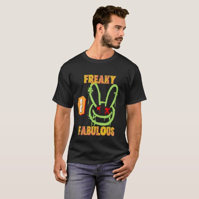 Freaky Face  T-Shirt (Front Full)