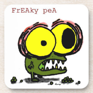 Freaky Pea Coasters - Set of 6