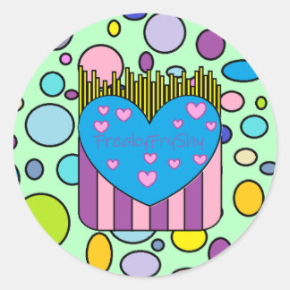 FreakyFryShy Sticker