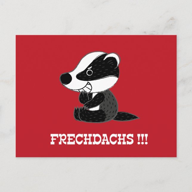 Frechdachs Postcard (Front)