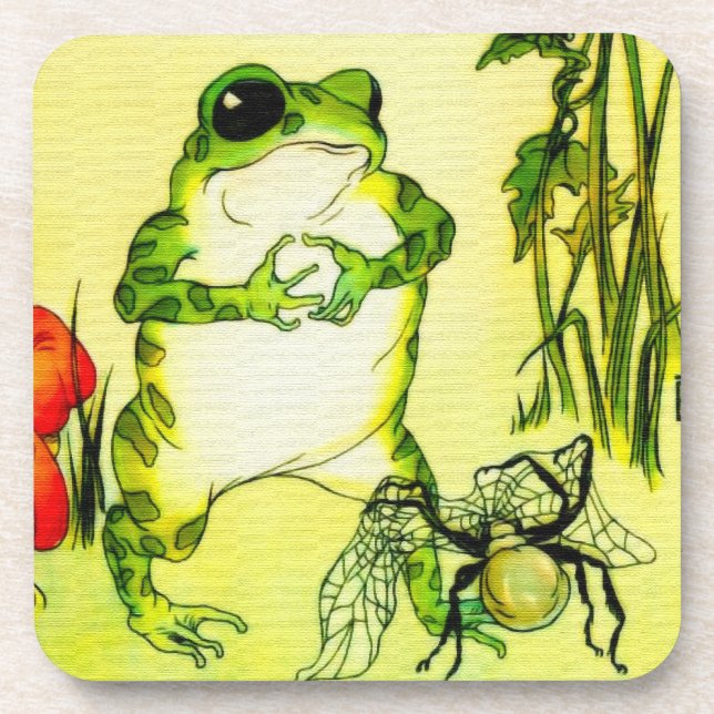 Freckle Frog Coaster (Front)