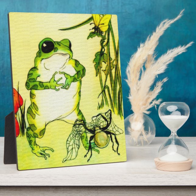 Freckle Frog Plaque (Side)