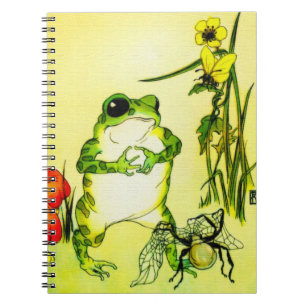 Freckle Frog Spiral Notebook