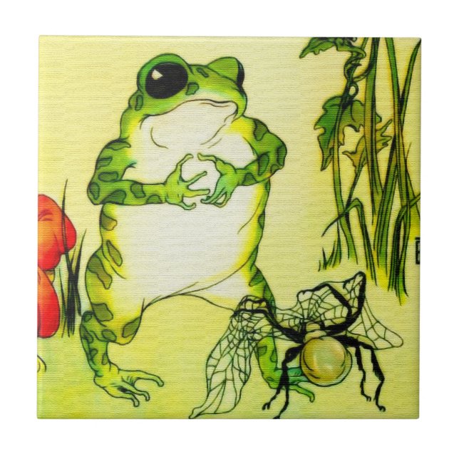 Freckle Frog Tile (Front)