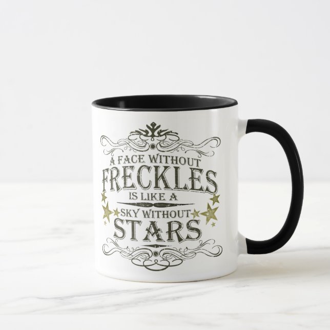 Freckles are Cute Mug (Right)