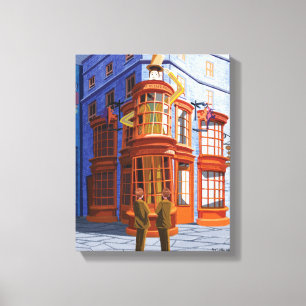 Fred and George at Weasley's Wizard Wheezes Canvas Print