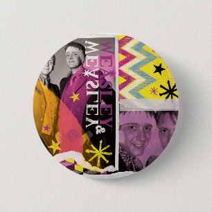 Fred and George Weasley 6 Cm Round Badge