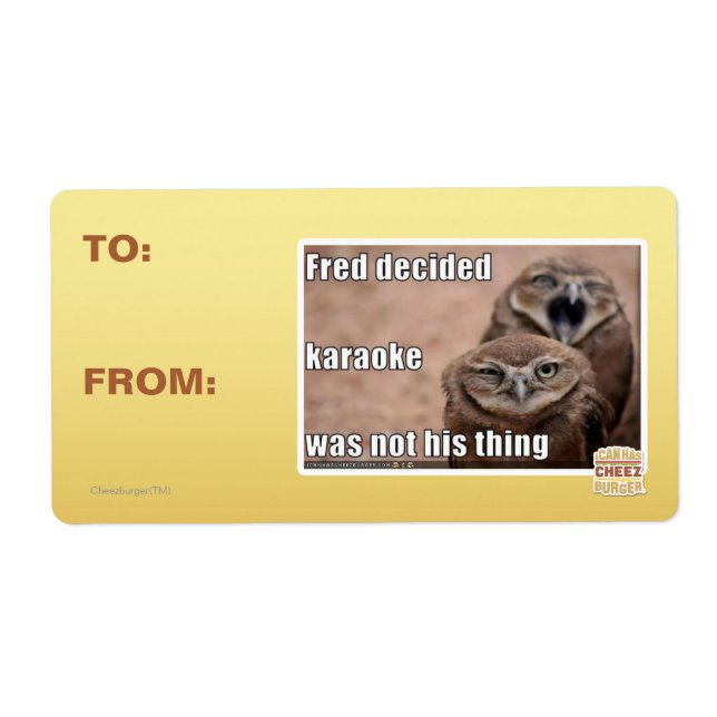 Fred decided (Front)