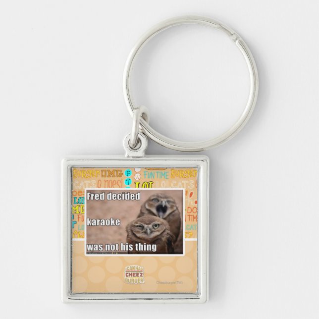 Fred decided key ring (Front)