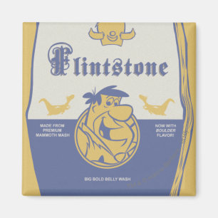 Fred Flintston Big Bold Belly Wash Magnet