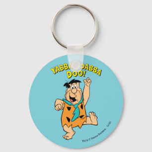 Fred Flintstone Yabba-Dabba Doo! Key Ring