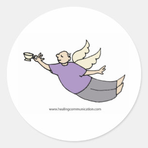 Fred Has Ascended Classic Round Sticker
