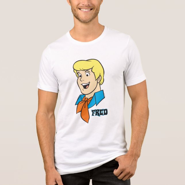 Fred Name Graphic Tri-Blend Shirt (Front)