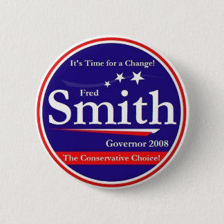 Fred Smith 6 Cm Round Badge