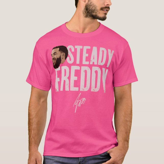 Fred Vanvleet Toronto Steady Freddy T-Shirt (Front)