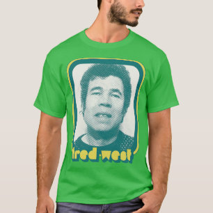 Fred West 90s Retro True Crime Design T-Shirt